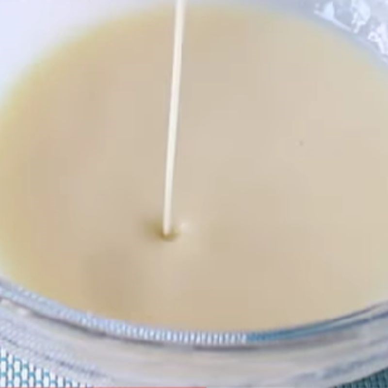 Bước 3 Trộn hỗn hợp bột Bánh mè đen