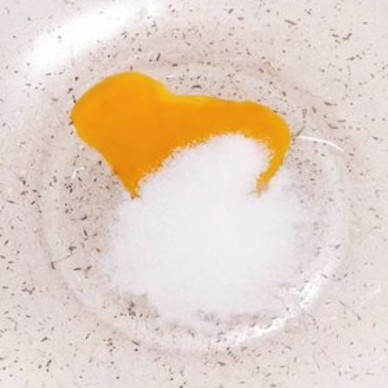 Bước 2 Trộn nguyên liệu làm bánh Bánh bông lan kem trứng bằng nồi chiên không dầu