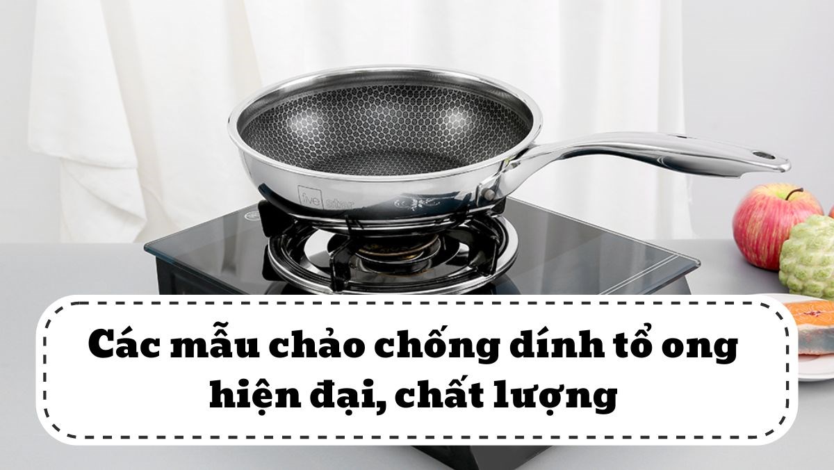 Chảo chống dính tổ ong