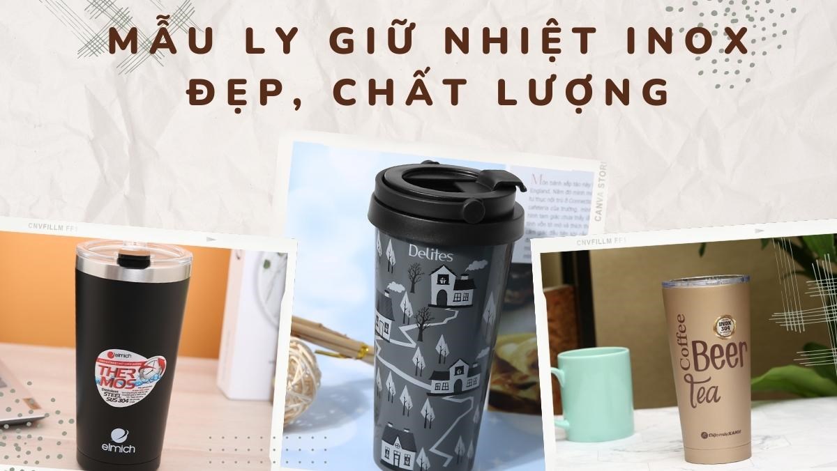 mẫu ly giữ nhiệt inox