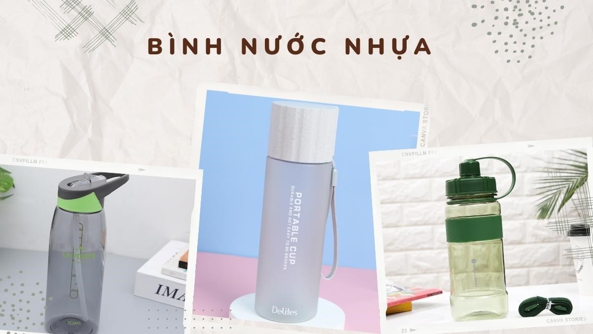 Bình đựng nước nhựa