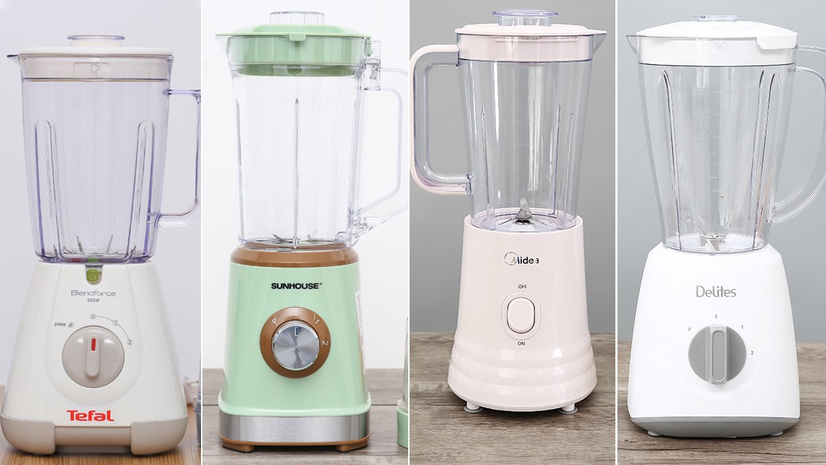 So sánh các hãnh máy xay sinh tố cối nhựa