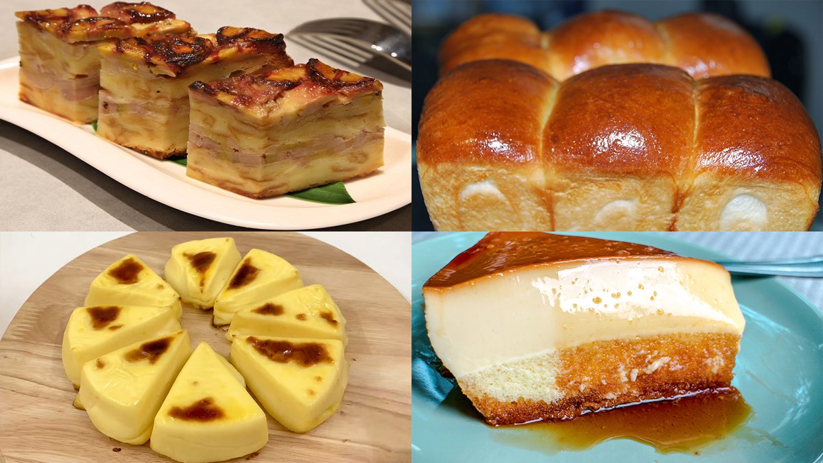 tổng hợp cách làm bánh sữa nướng