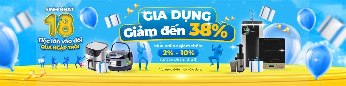 SINH NHẬT 18: TIỆC LỚN V&Agrave;O ĐỜI - QU&Agrave; NGẬP TRỜI