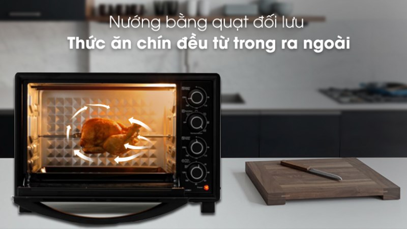 Lò có thể nướng gà nguyên con