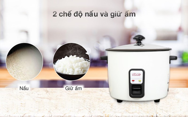 Mua nồi cơm điện đơn giản.