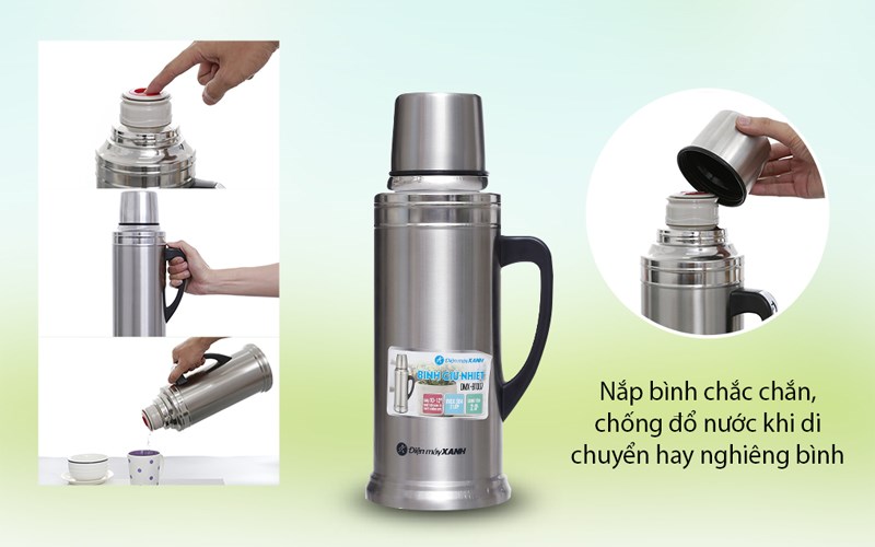 Bình giữ nhiệt inox 2 lít DMX-BT007