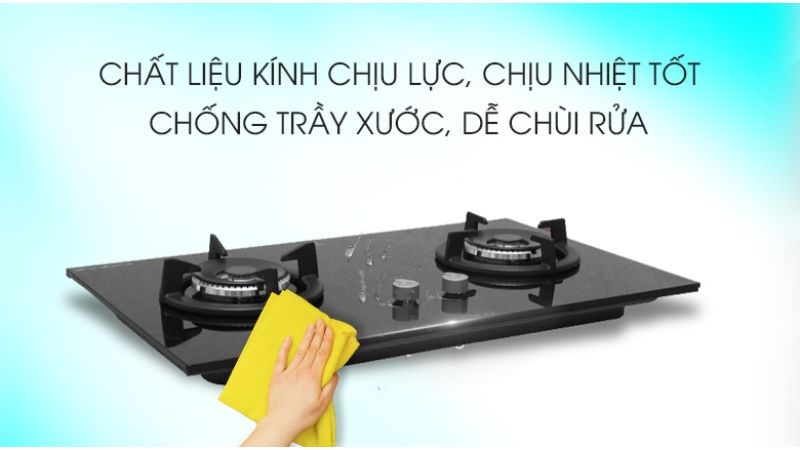 Lau chùi bếp ga thường xuyên