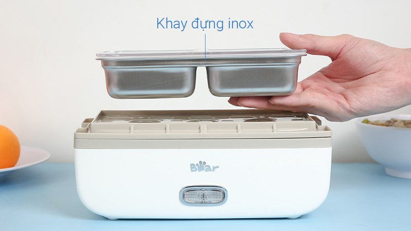 Khuyến cáo nên chọn khay làm bằng inox 304