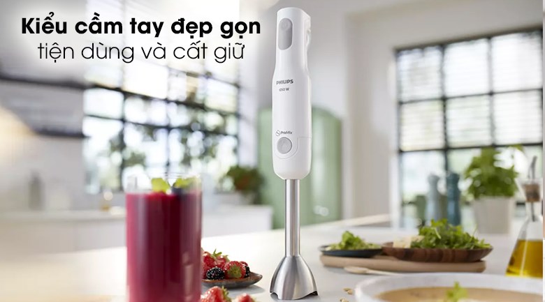 Ưu điểm m&aacute;y xay sinh tố cầm tay Philips HR2537