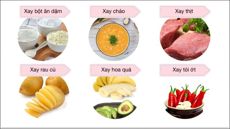 Chức năng m&aacute;y xay đa năng Bonb&eacute;b&eacute; BB-03