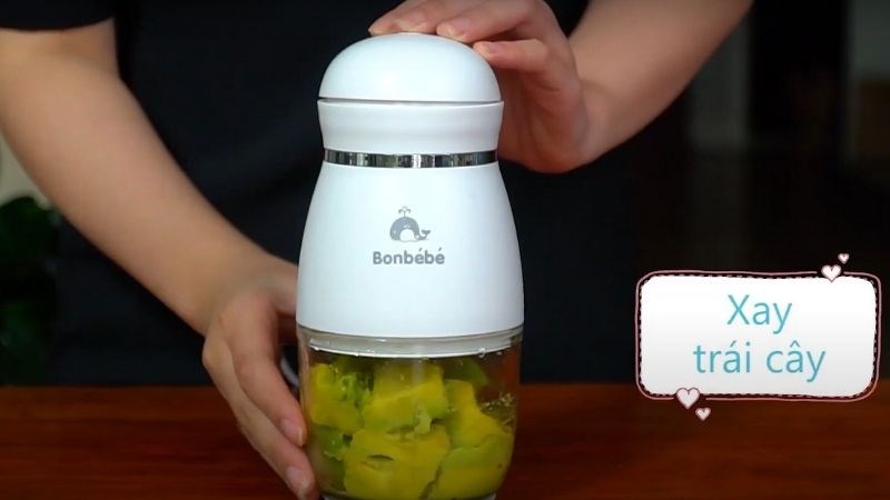 C&aacute;ch sử dụng m&aacute;y xay đa năng Bonb&eacute;b&eacute; BB-03