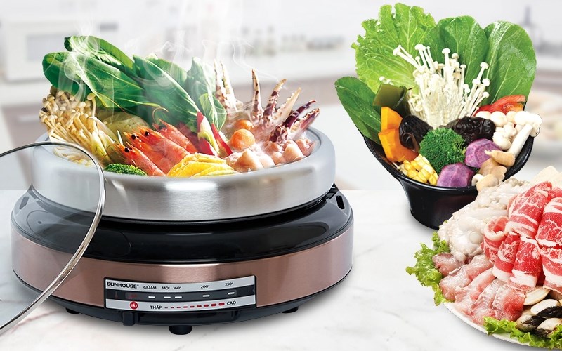 Nồi lẩu điện Sunhouse SHD4526