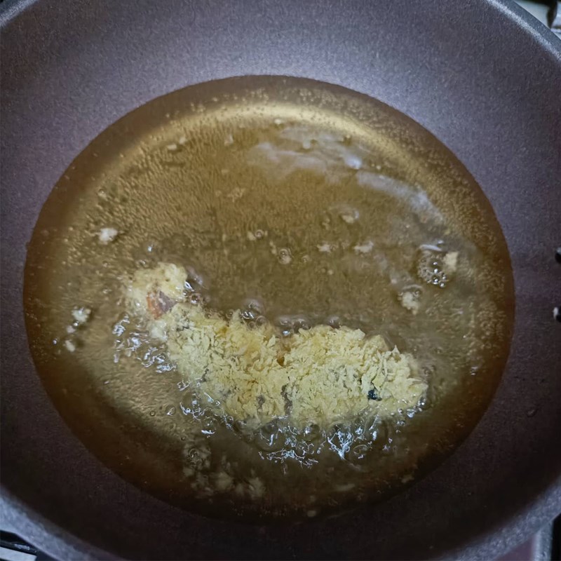 Bước 3 Chiên tôm Sushi tôm tempura chiên giòn