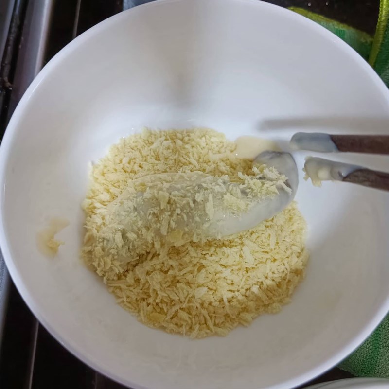 Bước 3 Chiên tôm Sushi tôm tempura chiên giòn