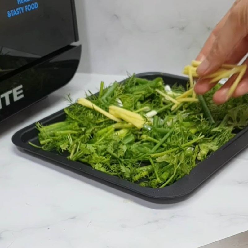 Bước 2 Hấp cá Cá chim hấp gừng