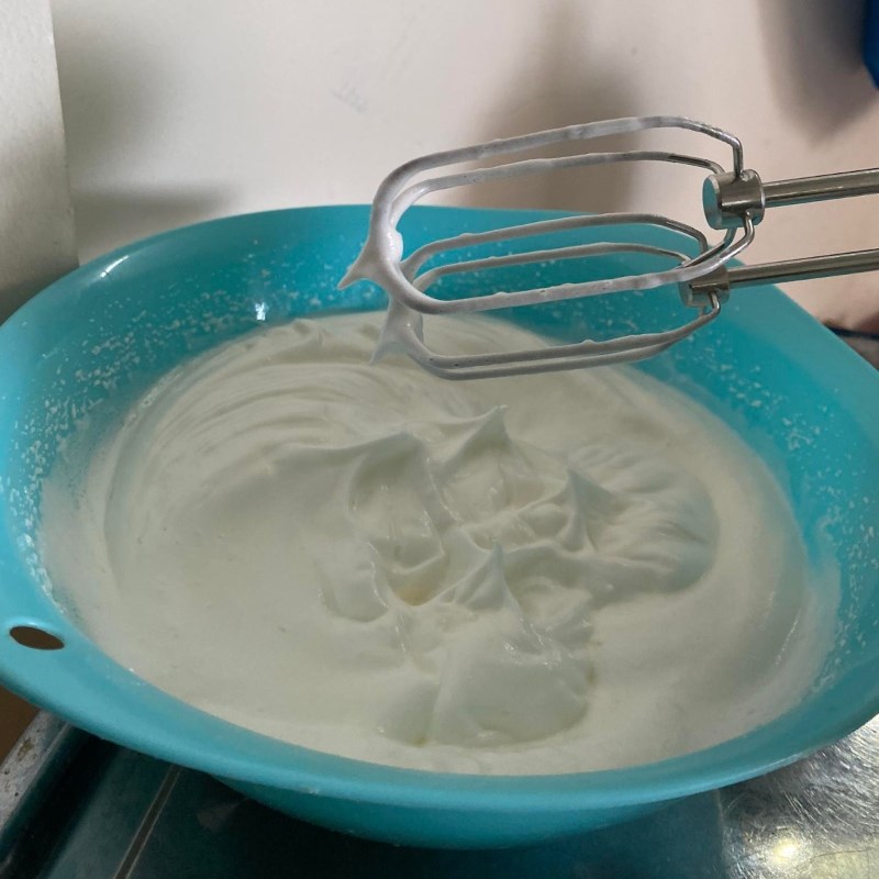 Bước 1 Làm cốt bánh Bánh bông lan kem trứng (Công thức được chia sẻ từ người dùng)