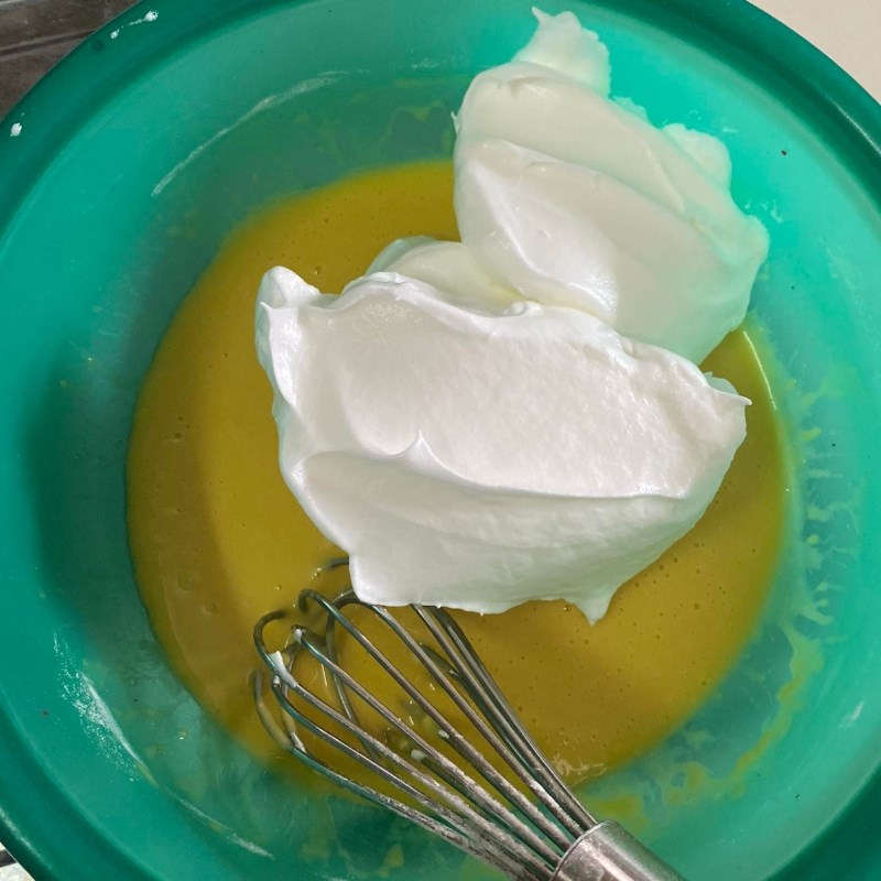 Bước 1 Làm cốt bánh Bánh bông lan kem trứng (Công thức được chia sẻ từ người dùng)