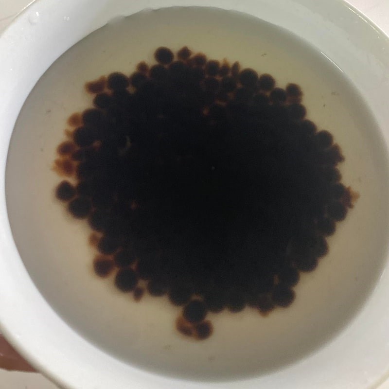 Bước 5 Luộc chân trâu Bánh bông lan trân châu đường đen (Công thức được chia sẻ từ người dùng)