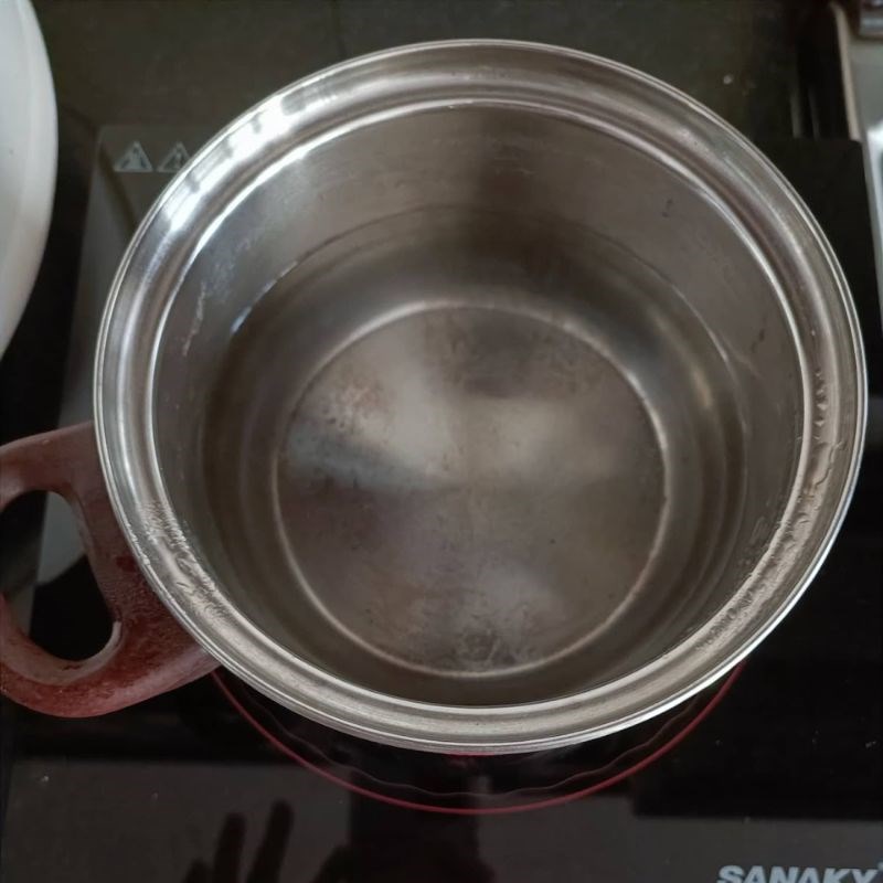 Bước 1 Luộc mì Ý Mì Ý sốt kem trái bơ