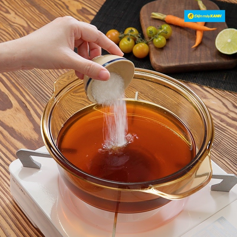 Bước 1 Nấu nước mắm Nước chấm bánh xèo