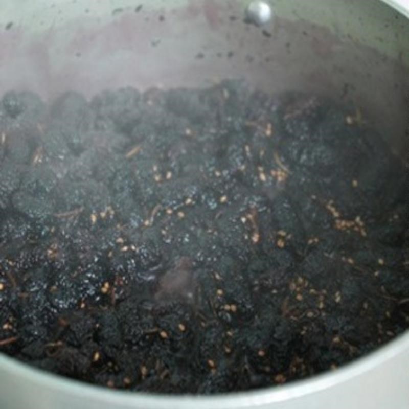 Bước 3 Nấu siro dâu tằm Siro dâu tằm