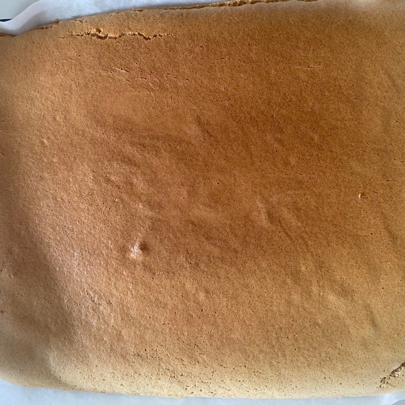 Bước 2 Nướng cốt bánh Bánh bông lan kem trứng (Công thức được chia sẻ từ người dùng)