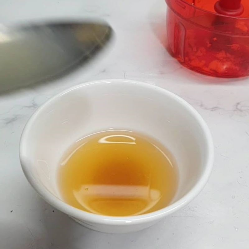 Bước 3 Pha nước chấm Cá chim hấp gừng