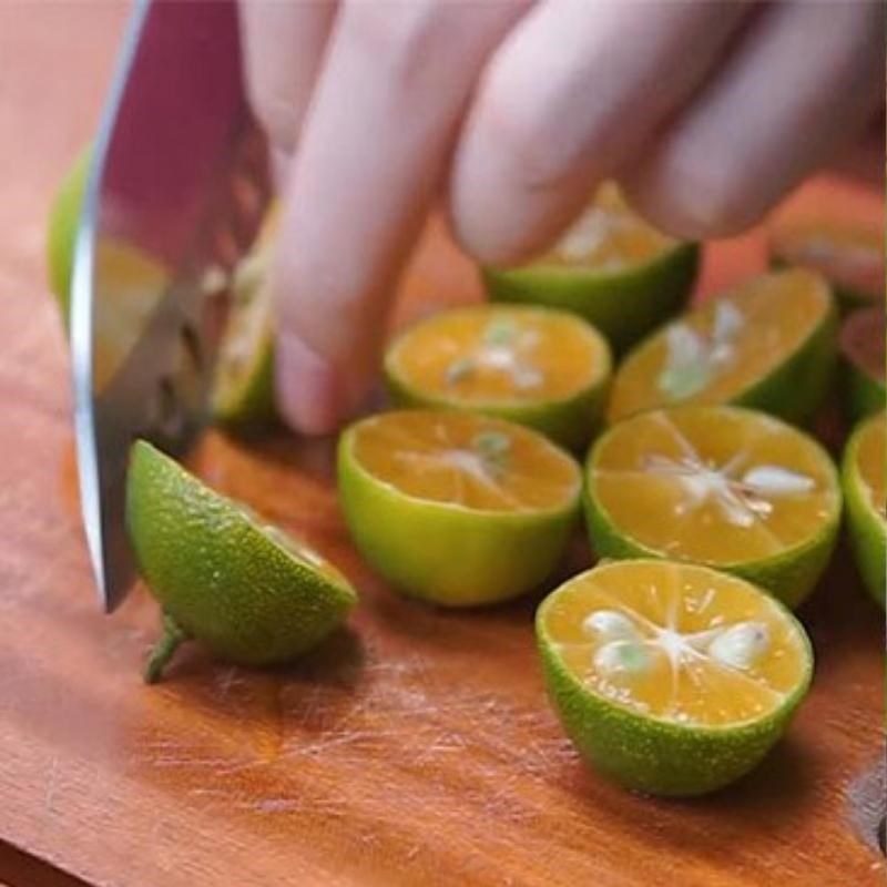 Bước 1 Sơ chế Siro thanh long