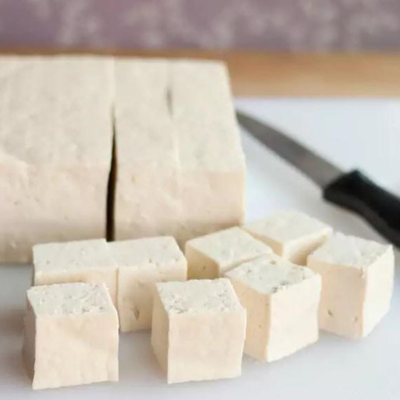 Bước 1 Sơ chế nguyên liệu Canh hẹ đậu hũ thịt bằm