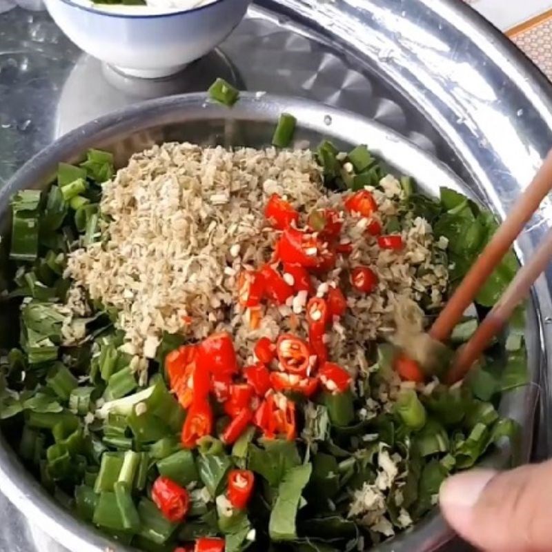 Bước 1 Sơ chế rau củ Cá chim hấp bia