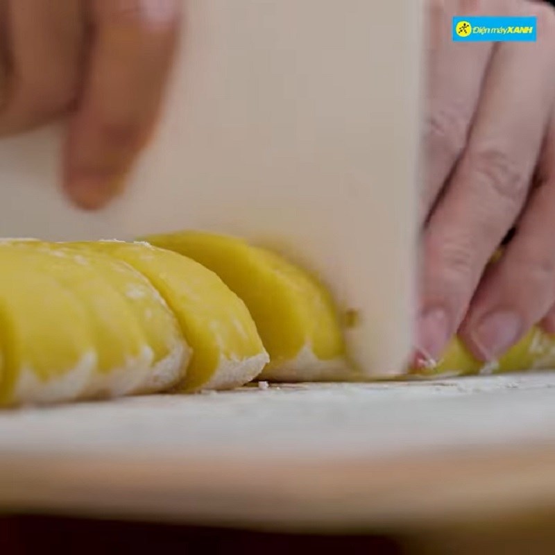 Bước 4 Tạo hình bánh Bánh mochi nhân kem sầu riêng