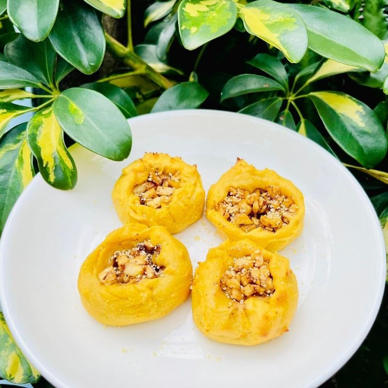 Bước 6 Thành phẩm Bánh khoai lang nướng nhân táo quế