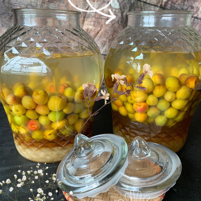 Bước 3 Thành phẩm Rượu mơ Umeshu (Công thức được chia sẻ từ người dùng)