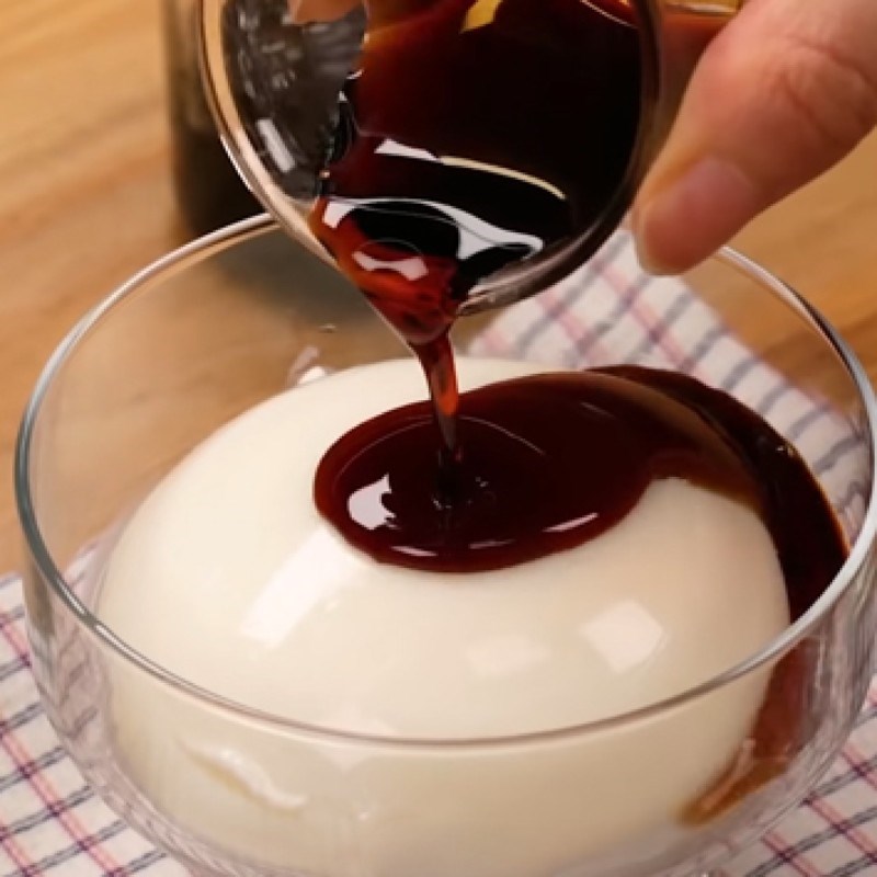 Bước 3 Thành phẩm Pudding từ sữa tươi