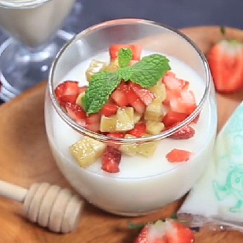 Bước 5 Thành phẩm Pudding sữa kẹo xốp Marshmallow