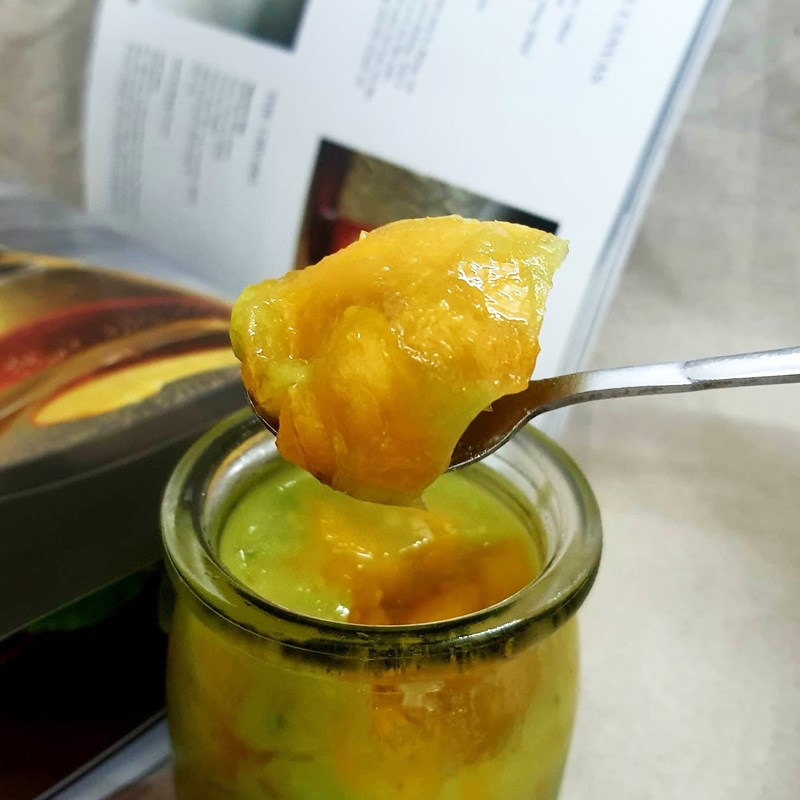 Bước 4 Thành phẩm Panna cotta bơ xoài