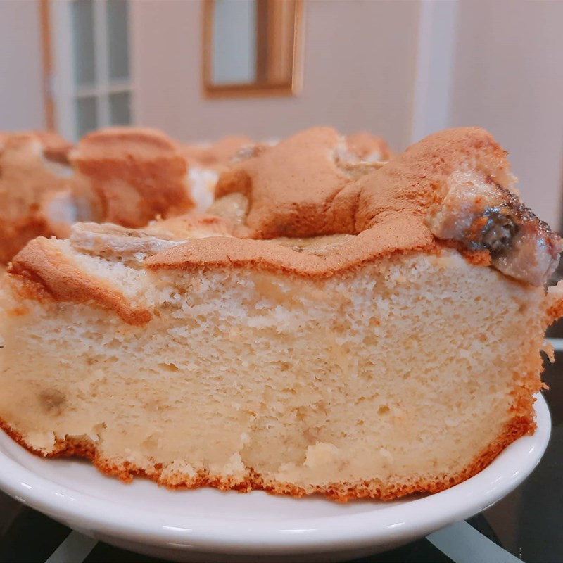 Bước 6 Thành phẩm Bánh bông lan chuối sữa chua