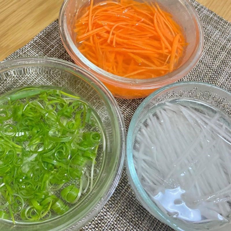 Bước 4 Trang trí Cá điêu hồng chiên giòn
