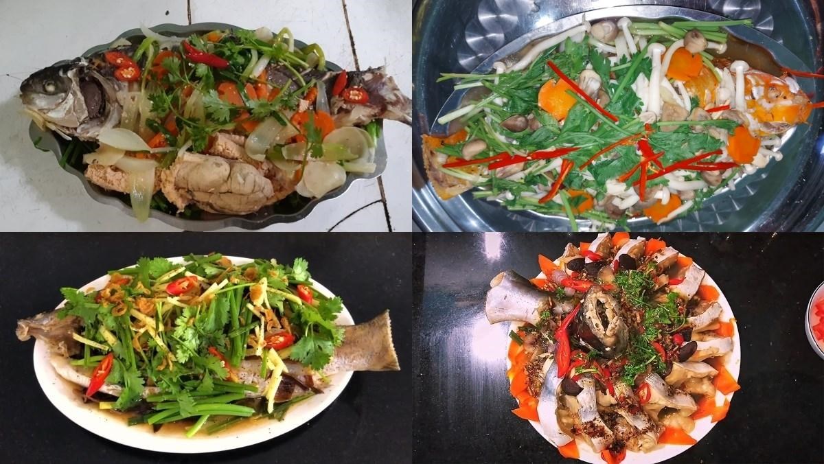 Cách làm món cá hấp gừng bằng nồi hấp