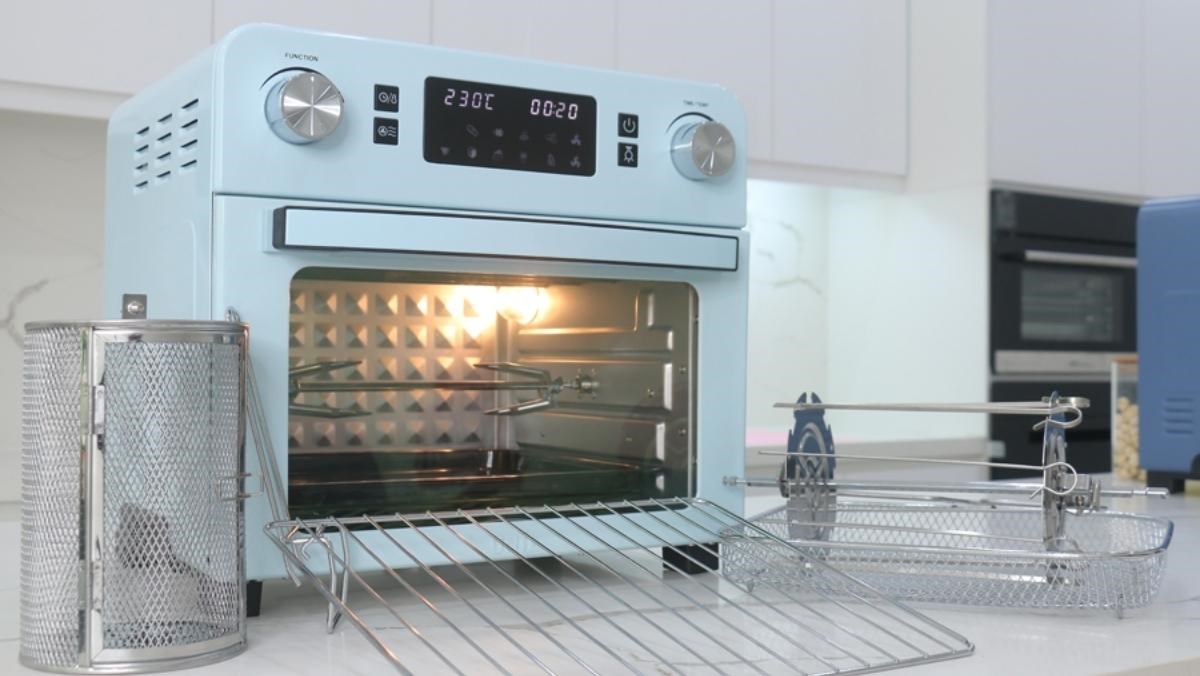 Lò nướng kiêm nồi chiên không dầu có tốt không