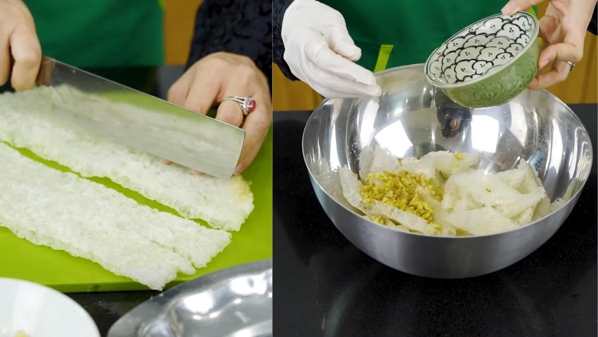 Cách sơ chế bóng bì