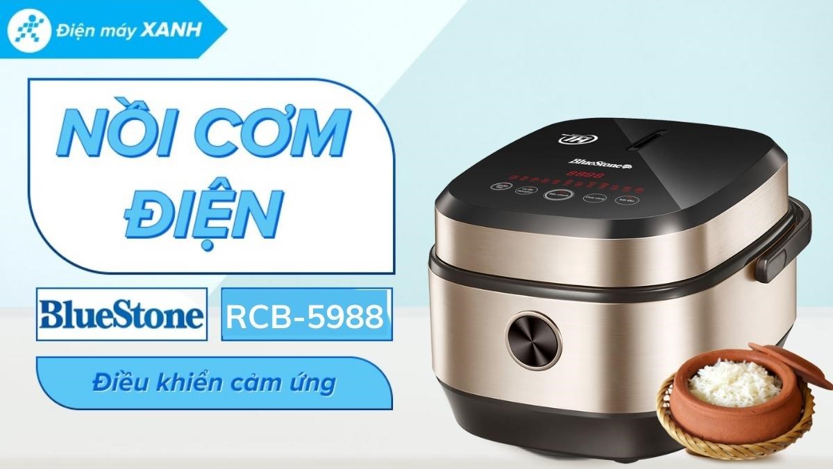 Review nồi cơm điện cao tần Bluestone RCB-5988