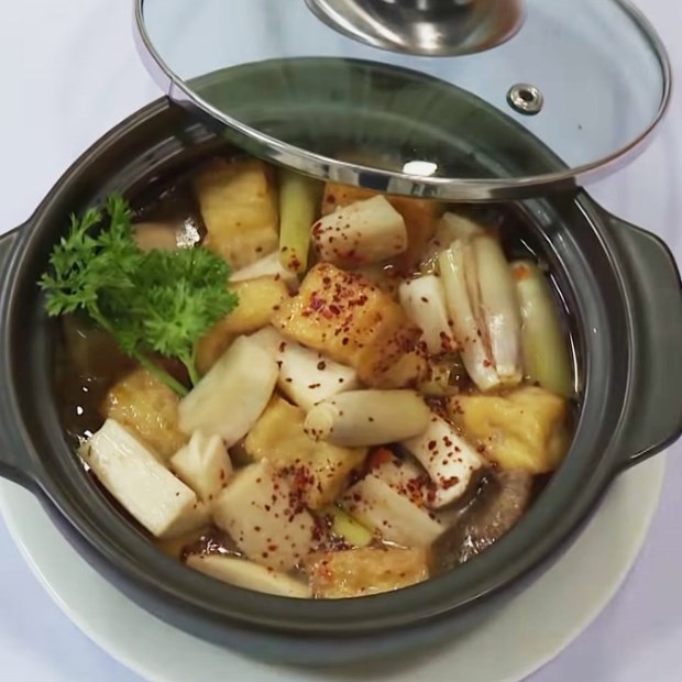4 cách làm nấm đùi gà kho tiêu và kho me đậm đà thơm ngon cho bữa cơm chay