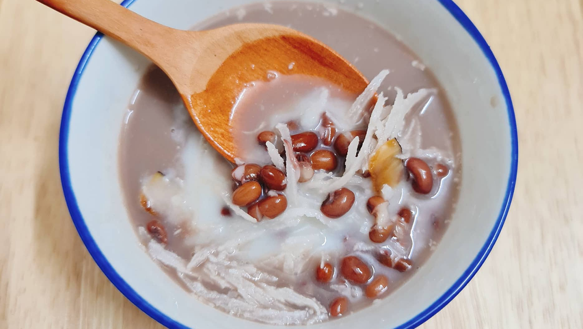 Chè đậu đỏ bằng nồi cơm điện
