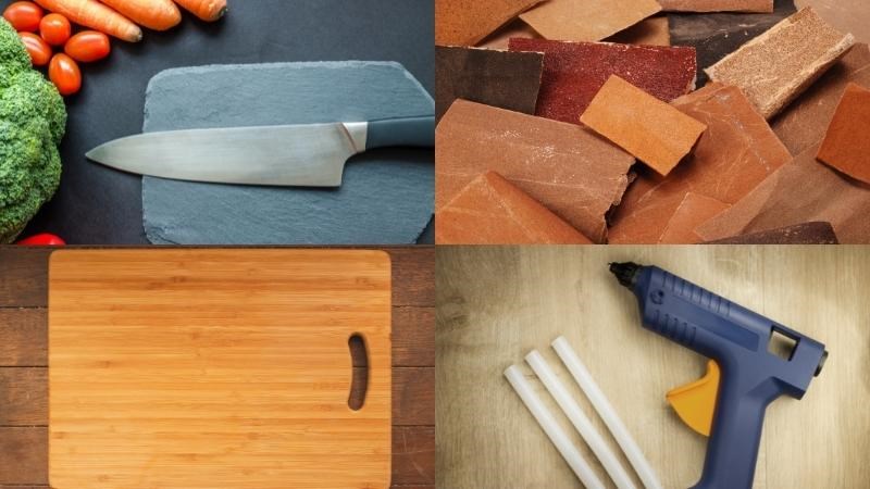 Dụng cụ m&agrave;i dao bằng giấy nh&aacute;m