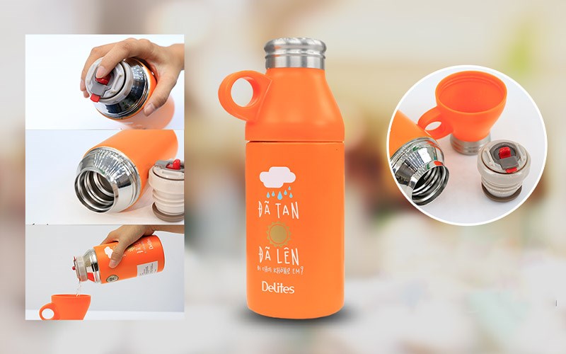 B&igrave;nh giữ nhiệt nhựa 1 l&iacute;t DMX KS K10C64