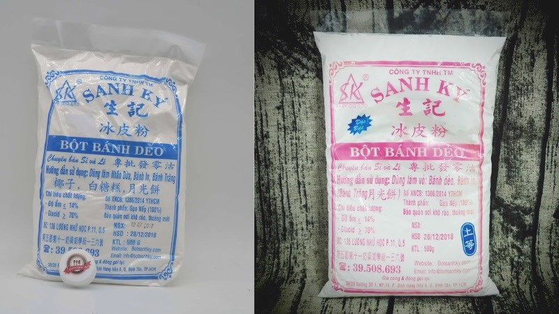 Bột bánh dẻo sanh ký