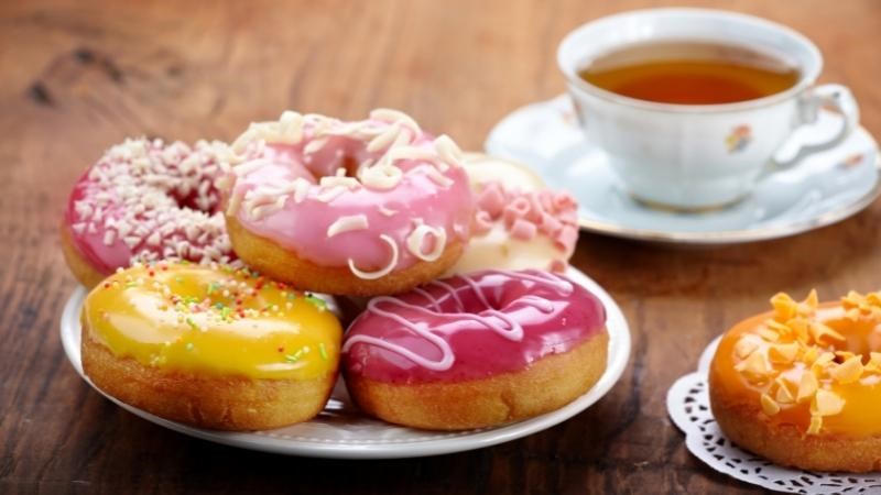 B&aacute;nh donut nướng bằng l&ograve; nướng