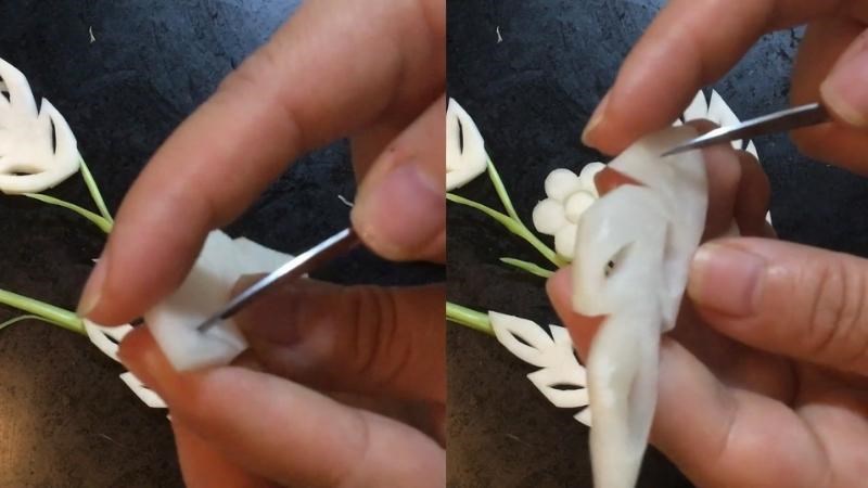 Tạo h&igrave;nh chiếc l&aacute;